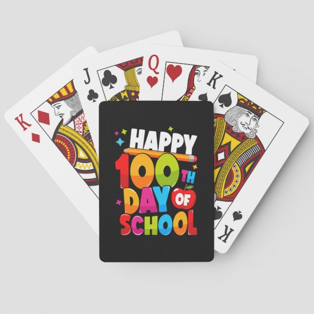 100 dagar i skolan 44 casinokort (Baksidan)