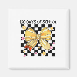 100 dagar i skolan, Coquette Bow Kindergarten Teac Magnet