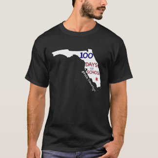 100 dagar i skolan Florida Polk County elev te T Shirt