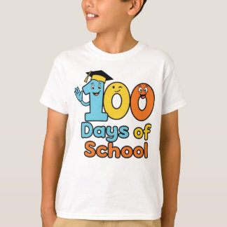 100 dagar i skolan | Kul skolaktivitet T Shirt