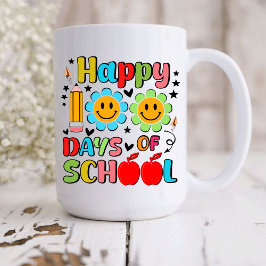 100 dagar i skolan. Läraruppskattning .lärare Kaffemugg