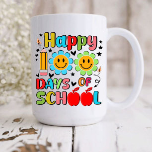 100 dagar i skolan. Läraruppskattning .lärare Kaffemugg