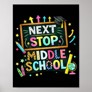 100 dagar i skolan nästa stopp mellanstadiet pojka poster