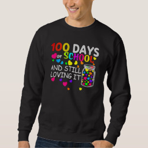 100 dagar i skolan och fortfarande förälskad i hjä lång ärmad tröja