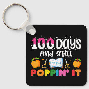 100 dagar i skolan, och fortfarande poppin den nyckelring