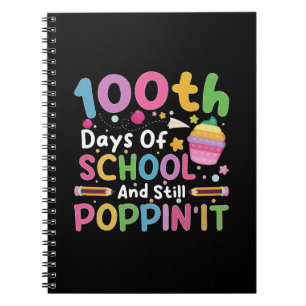 100 dagar i skolan och fortfarande Poppin-flickan Anteckningsbok