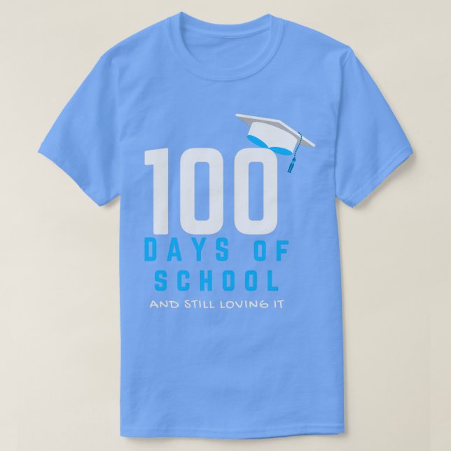 100 dagar i skolan och IT Classic TSh T Shirt (Design framsida)