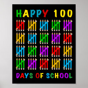 100 dagar i skolan poster