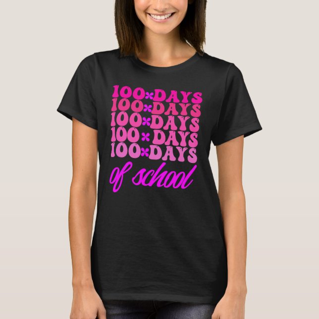 100 dagar i skolan t shirt (Framsida)