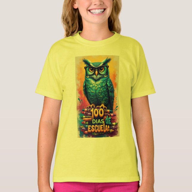 100 dagar i skolan t shirt (Framsida)