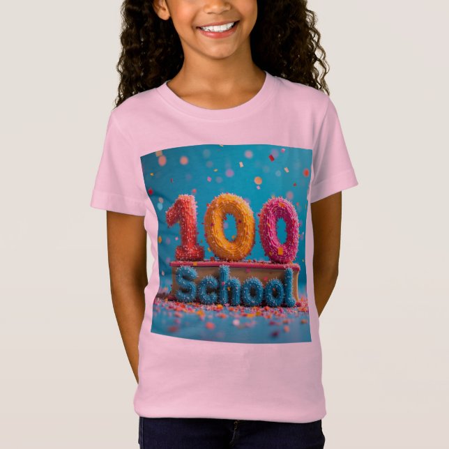 100 dagar i skolan t shirt (Framsida)