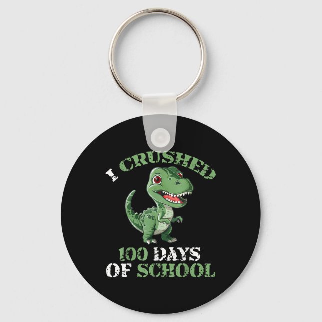 100 dagar i skolan Tyrannosaurus 100:e dagen Nyckelring (Framsida)