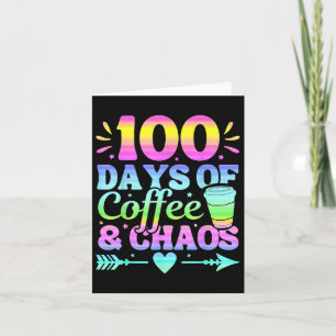 100 dagar kaffe och kaos 100 skoldagar kort