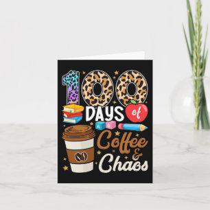 100 dagar kaffe och kaos 100 skoldagar t kort