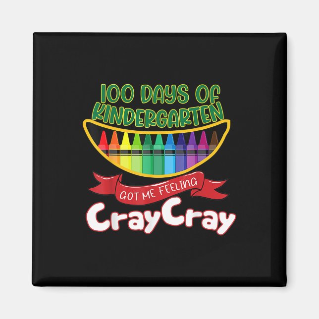 - 100 dagar Kindergarten Har me ke Lä Magnet (Framsidan)