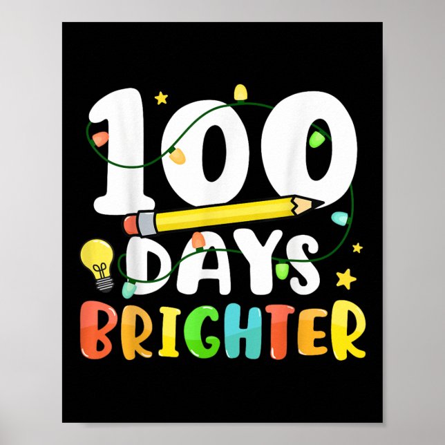 100 dagar Lycklig - 100:e skoldagen Poster (Framsidan)
