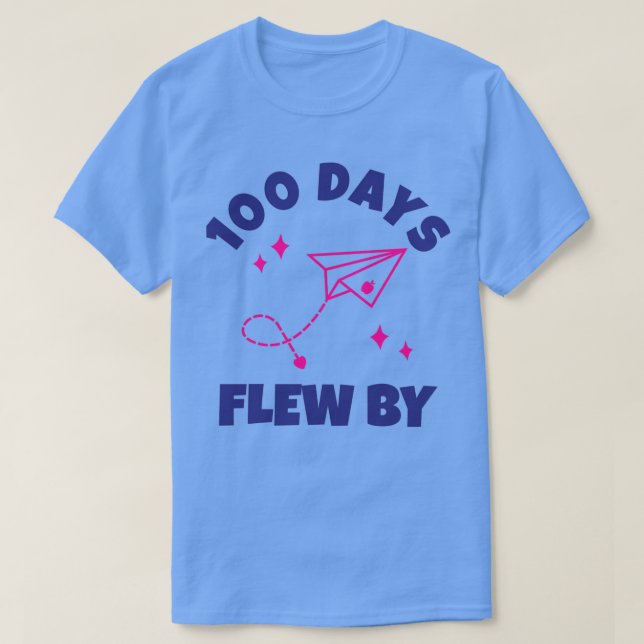 100 dagar med 100 dagar i skola 8 t shirt (Design framsida)