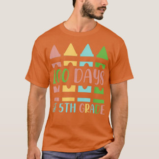 100 dagar med 5:e Klass-skolbarn Lycklig 100 dagar T Shirt