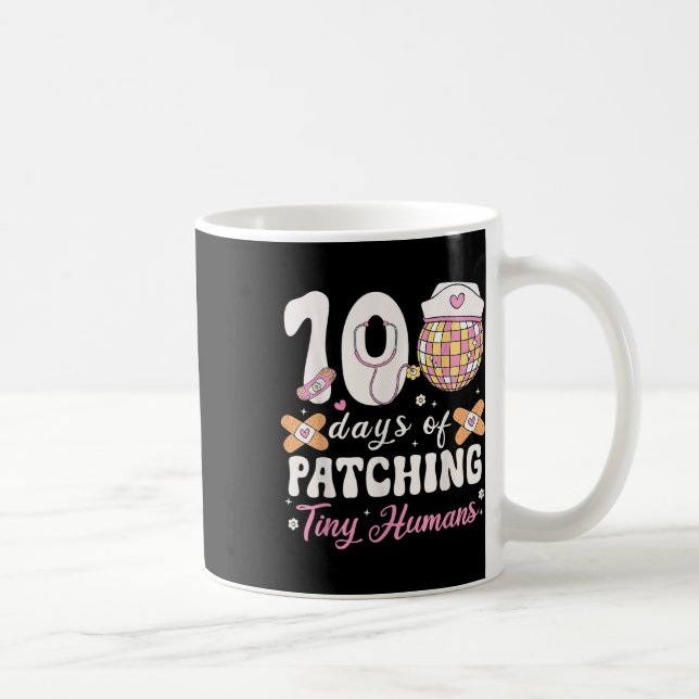 100 dagar med att lappa små människor 100 dagar kaffemugg (Höger)