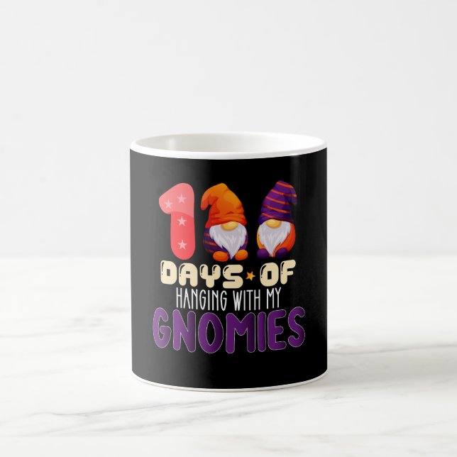 100 dagar med att umgås med mina gnom-vänner i sko kaffemugg (Center)