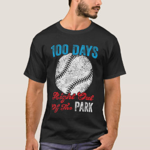 100 dagar med basket Boy Roligt Firande St. T Shirt