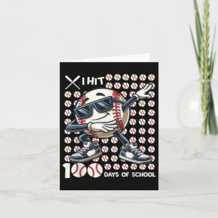 100 dagar med basket Fladdermus 100 dagar Kort