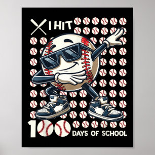 100 dagar med basket Fladdermus 100 dagar Poster