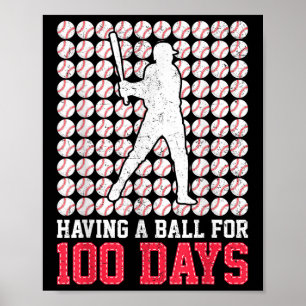 100 dagar med basket i skolan 100 dagar för pojkar poster