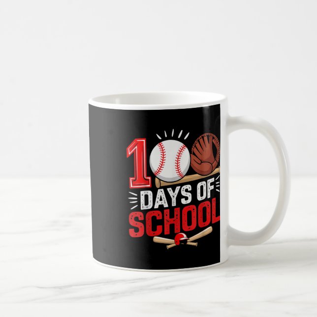 100 dagar med basket i skolan 100 dagar Student Kaffemugg (Höger)