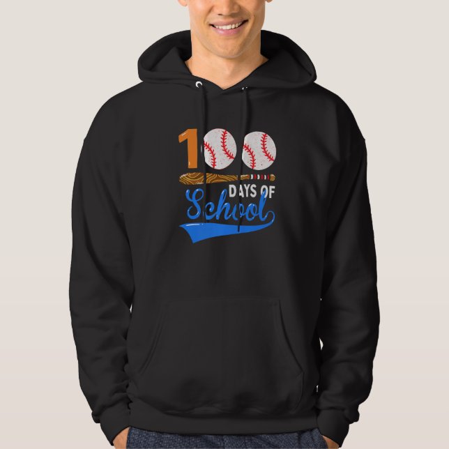 100 dagar med basket i skolan 100-dagars premium hoodie (Framsida)