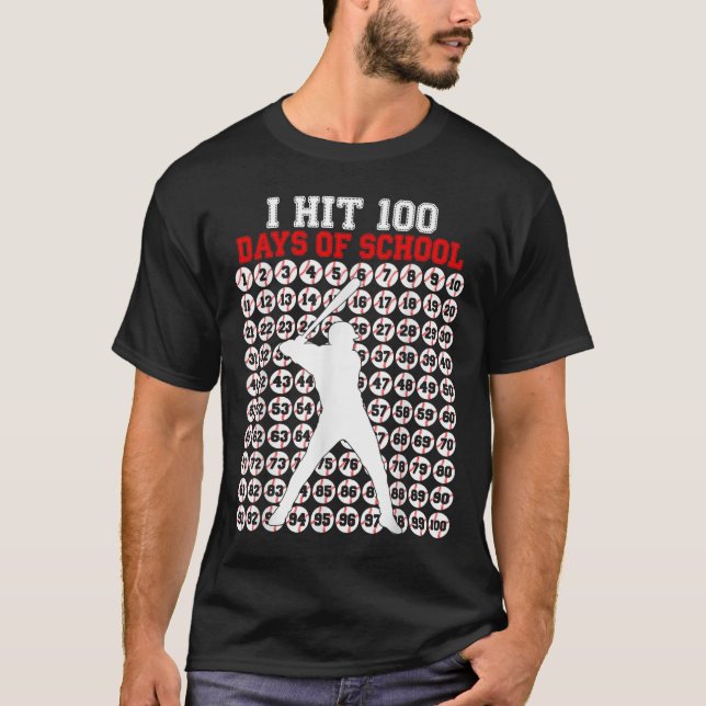 100 dagar med basket i skolan 100 skoldag t shirt (Framsida)