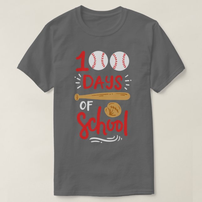 100 dagar med basket i skolan t shirt (Design framsida)