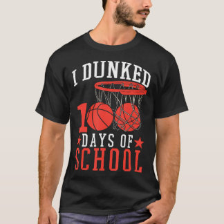 100 dagar med basketskolbarn t shirt