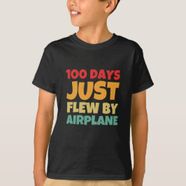 100 dagar med flygplanet t shirt