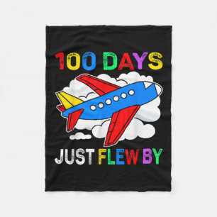 100 dagar med flygplansflygning 100 dagar fleecefilt