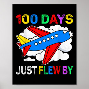 100 dagar med flygplansflygning 100 dagar poster
