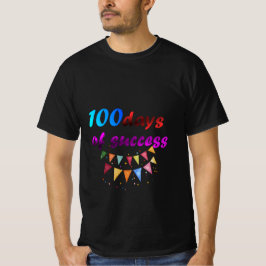 100 dagar med framgång t shirt