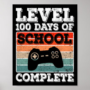 100 dagar med fullständiga spel för spelfantaster poster