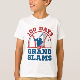 100 dagar med Grand Slams Baseball T Shirt