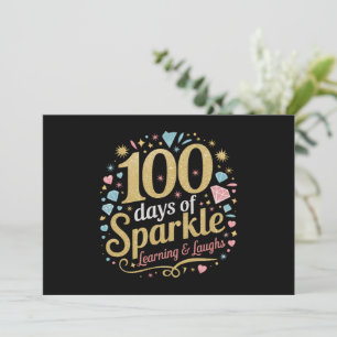 100 dagar med inlärning och Gnistra i skolan Inbjudningar