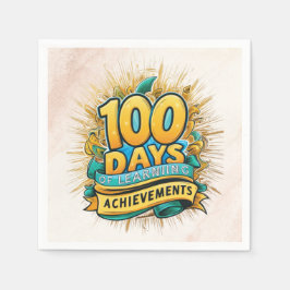 100 dagar med inlärningsresultat i Firande Pappersservett