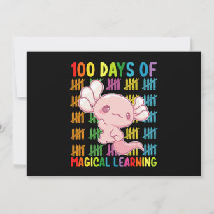 100 dagar med magisk utbildning Axolotl School Inbjudningar