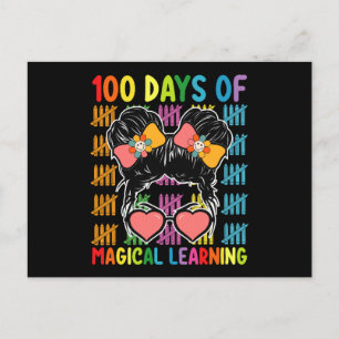 100 dagar med magiska inlärningsprogram, Bun Schoo Vykort