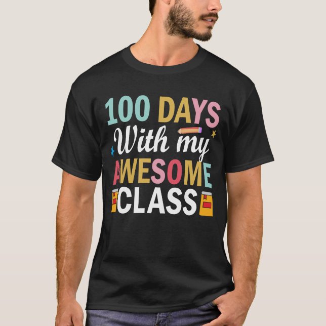 100 dagar med min Fantastisk-klass T Shirt (Framsida)