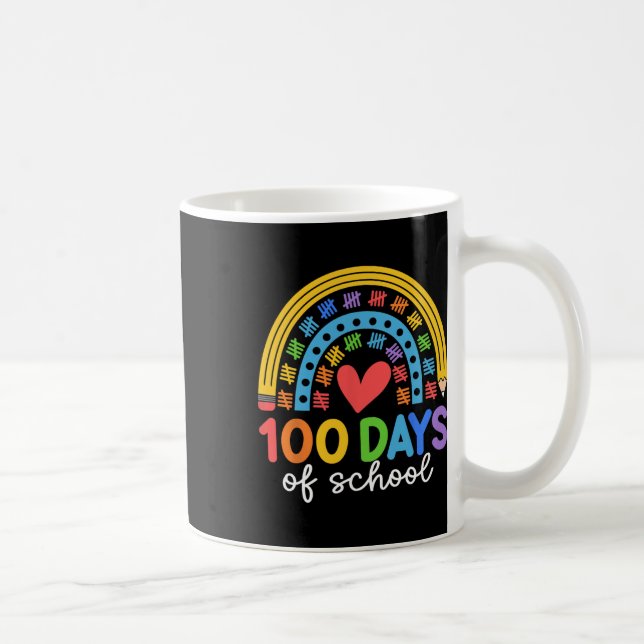 100 dagar med regnbåge i Firande Kaffemugg (Höger)