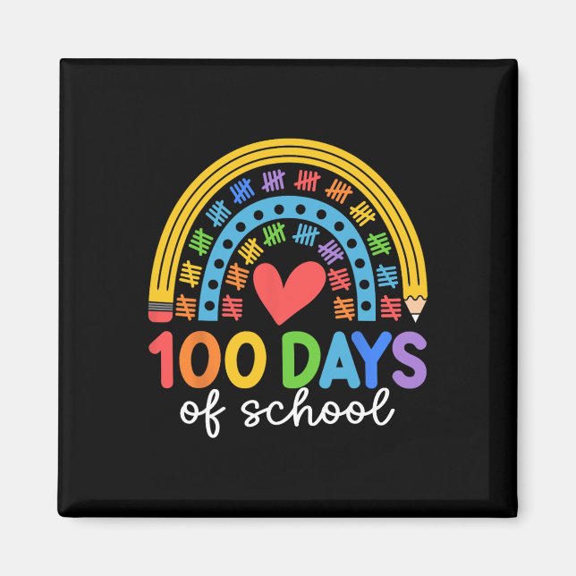 100 dagar med regnbåge i Firande Magnet (Framsidan)
