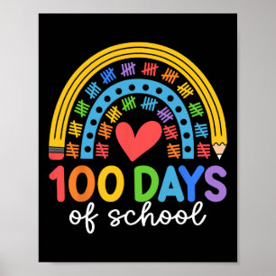 100 dagar med regnbåge i Firande Poster