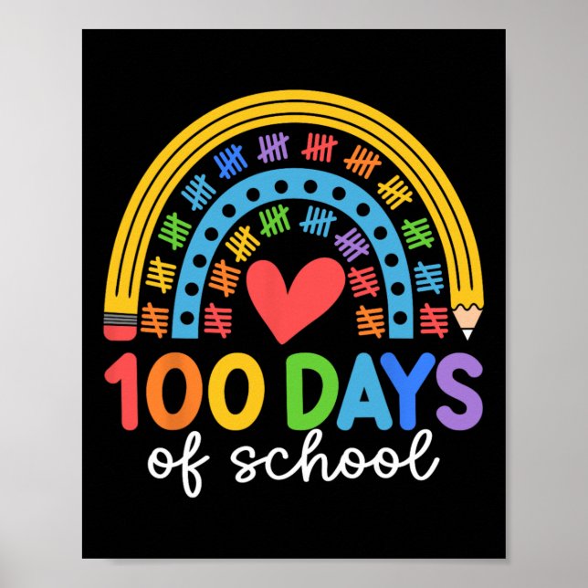 100 dagar med regnbåge i Firande Poster (Framsidan)