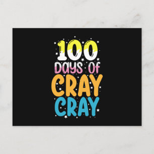 100 dagar med röntgenstråle 100 dagar för skollära vykort