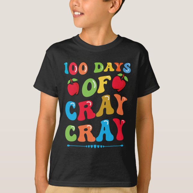 100 dagar med röntgenstråle - äpplen och Bokar T Shirt (Framsida)